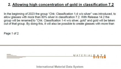 IMDS丨 关于14.2版修订填报规则的变化