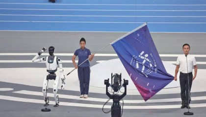 2025世界人形机器人运动会启幕 280支队伍参赛