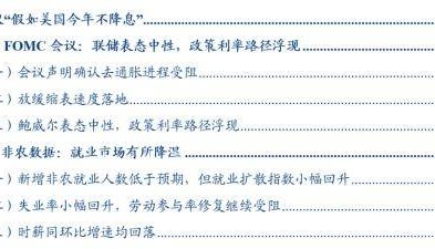 华创证券：美国经济“滞”是假象、“胀”是现实，联储并不鸽，就业没那么差