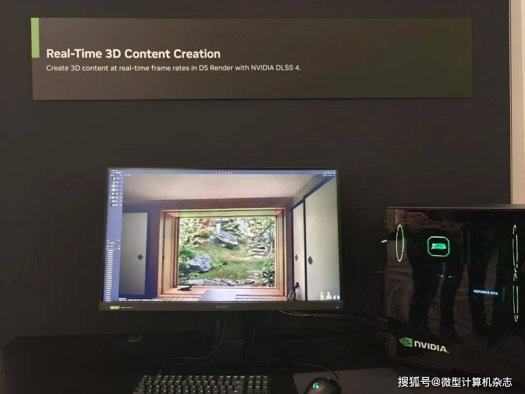 CES 2025探馆：GeForce RTX 50系的DEMO体验秀