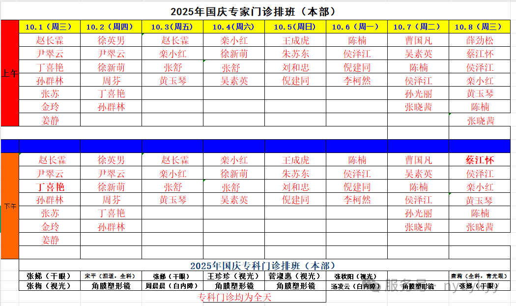 转需!南京部分医院国庆、中秋节期间门急诊安排!