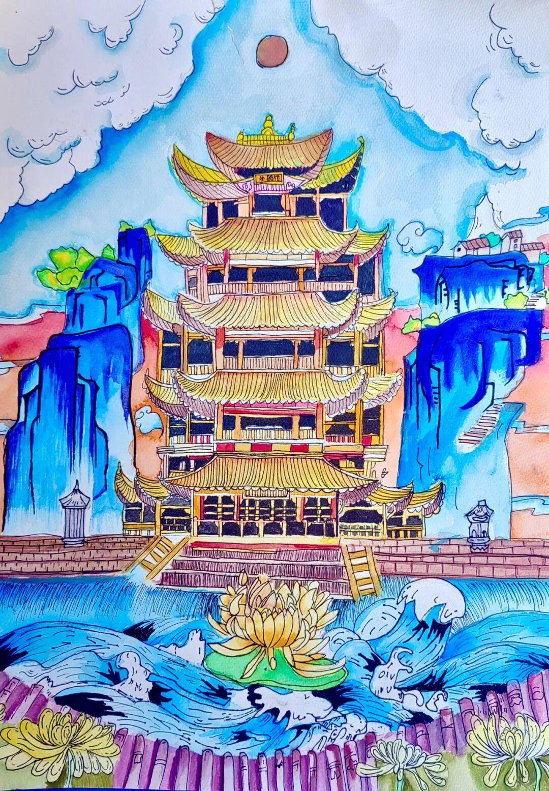 福满中秋!这份来自小画师的中秋祝福,请查收 ——