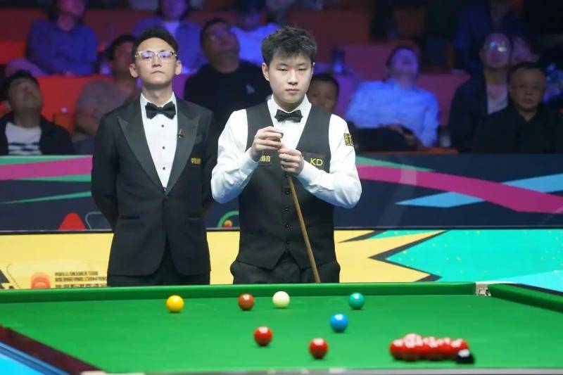 斯诺克国锦赛｜再演绝杀好戏 赵心童6比5力克塞尔比进四强