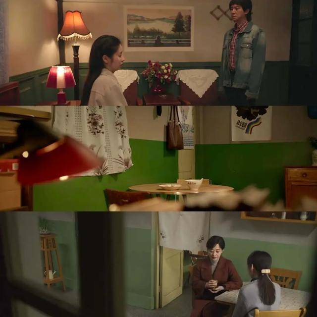 年代剧的墙，为什么都是上白下绿？